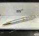 Premium Quality Copy Mont Blanc Homage To Victor Hugo Fountain Silver Gold Pen (3)_th.jpg